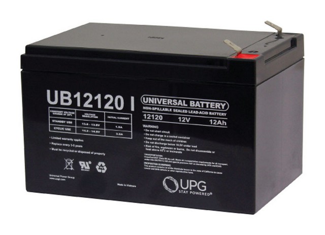 Picture of UPG 86448 12 V 12 amp Sla Battery- pack of 2