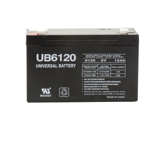 Picture of UPG 86453 6 V 12amp SLA Battery  Set of 2- pack of 2