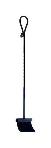 15512 Black Twisted Steel Fireplace Brush