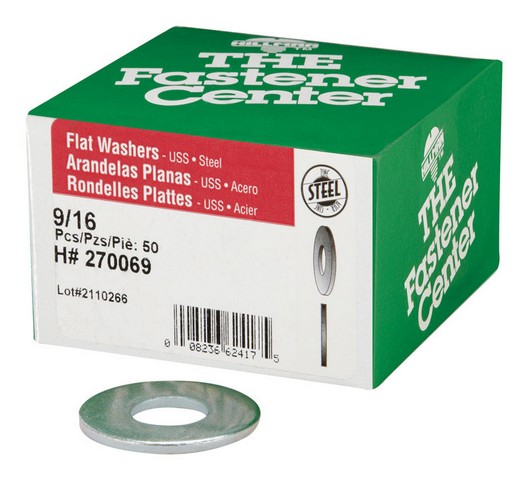 270069 0.56 in. Uss Flat Washer 50 per Box