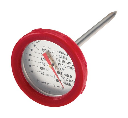 Picture of Grill Mark 11391A Analog Stainless Steel Meat Thermometer
