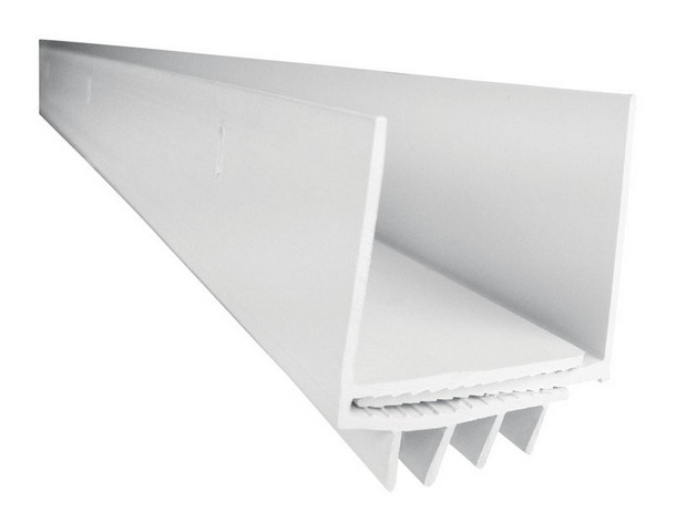 19102 3 ft. Vinyl U-Shaped Door Bottom