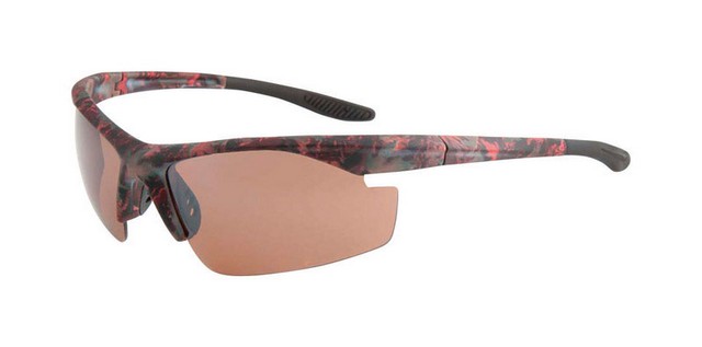 90037 Polycarbonate Camo Sunglasses Assorted Styles