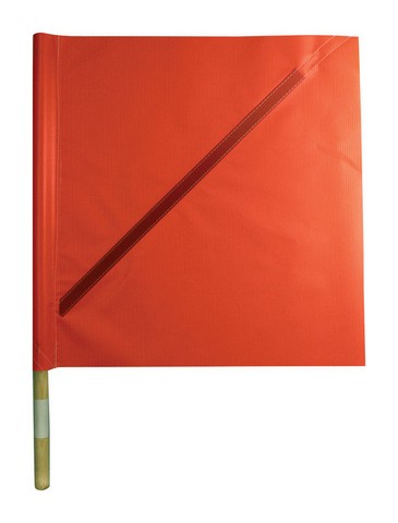 Picture of C.H. Hanson 55300 18 x 18 in. Orange Safety Flag