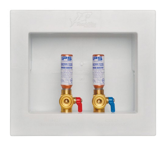 1/2 in. D Washing Machine Outlet Box with Hammer Arrestor