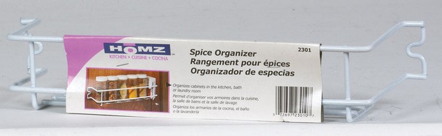 Picture of Homz 23010202.36 12 x 2.2 x 3.2 in. Spice Rack