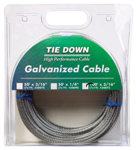 50075 Pre- Cut Galvanized Cable