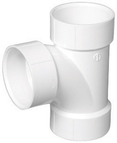 Picture of Charlotte PVC004000800HA 1.05 in. Sanitary Tee