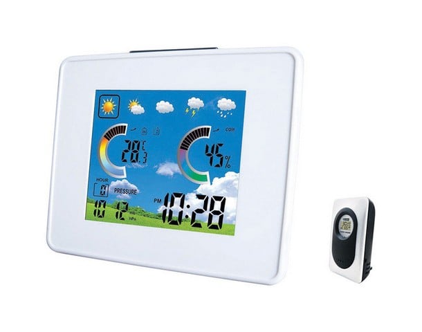 Picture of Taylor 1513 Radio Frequency Wireless Digital Weather Station Barometer &amp; Clock