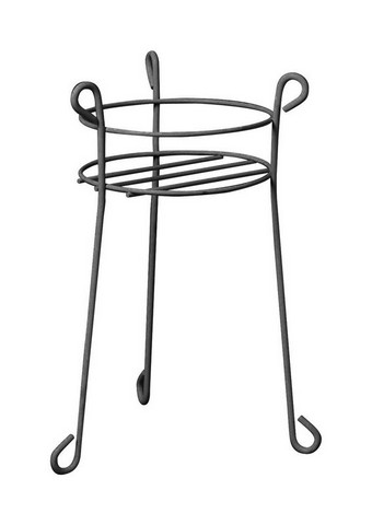 Products 89238 21 in. Heavy Duty Black Plant Stand -  Panacea, 7324676