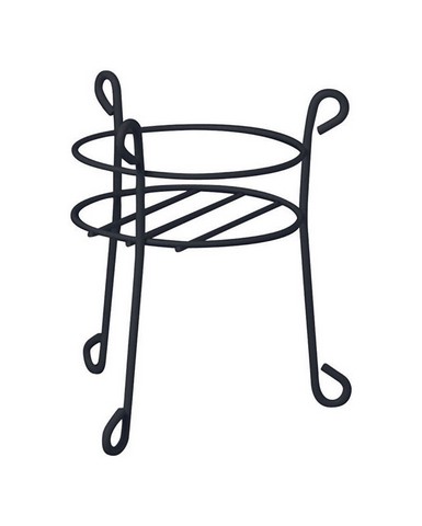 Products 89237 15 in. Heavy Duty Black Plant Stand -  Panacea, 7324734