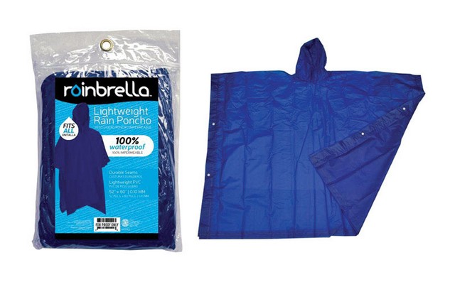 Picture of Rainbella 48150 Rain Poncho in Blue
