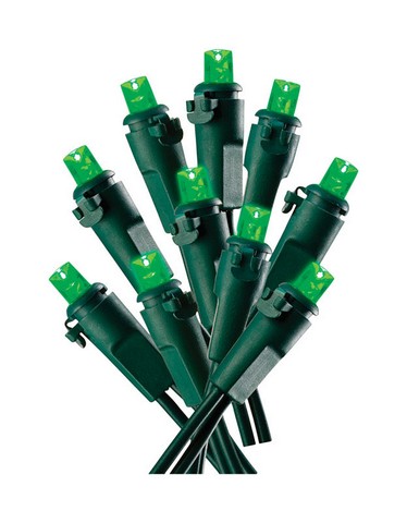 Picture of Celebrations 47984-71 100 Count LED Green Micro Light Set