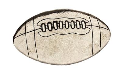 Football Ornament - 3 x 5.125 in.