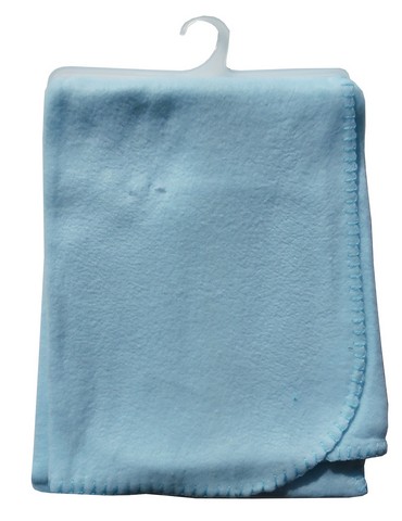 Picture of Bambini 3600B BLUE Blue Polar Fleece Blanket