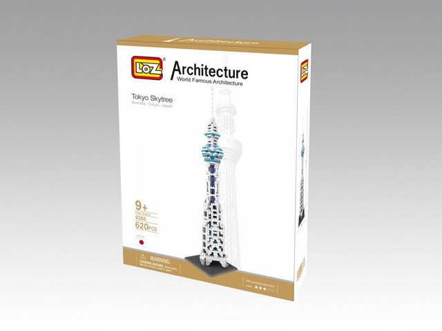 Picture of CIS 9366 Tokyo Skytree Model - Micro Building Blocks Set