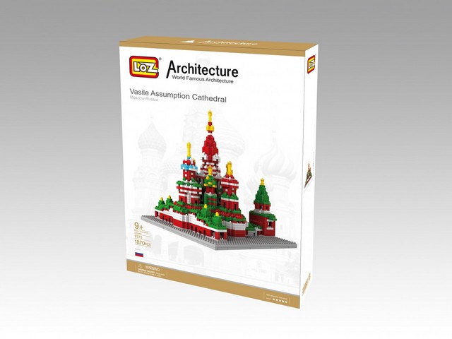 Picture of CIS 9375 Vasile Assumption Cathedral Model- Micro Building Blocks Set