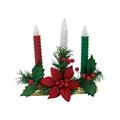 Celebrations 24335-71 9 in. Candelabra Red LED Celebrations 24335-71 9 in. Candelabra Red LED