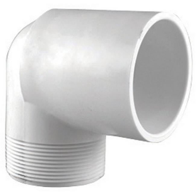 Charlotte PVC 02306 1600 2 in. 90 Degree Street MPT Elbow