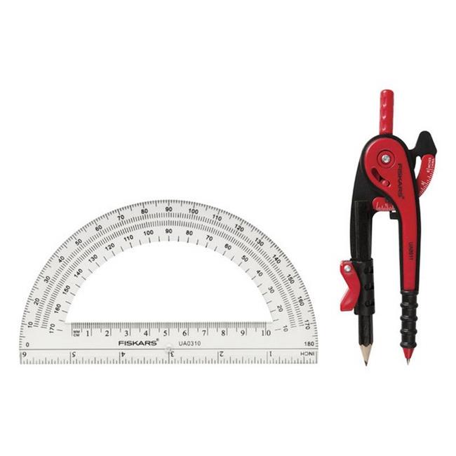 1565901001 12 in. Compass-Protractor