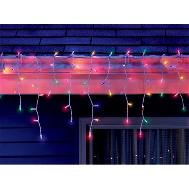 Celebrations 14089-71 Multi-Colored Mini Icicle Outdoor 300 Light Set