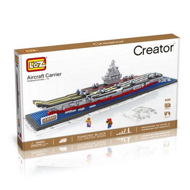 CIS 9390 Chinese Aircraft Carrier Liaoning Model- Micro Building Blocks Set