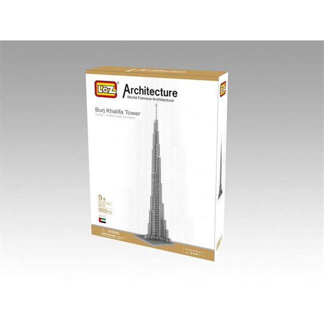 CIS 9370 Burj Khalifa Tower Model - Micro Building Blocks Set