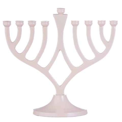 Picture of Nua Collection 59030 Menorah Classic Candle  Ivory - 7 in.