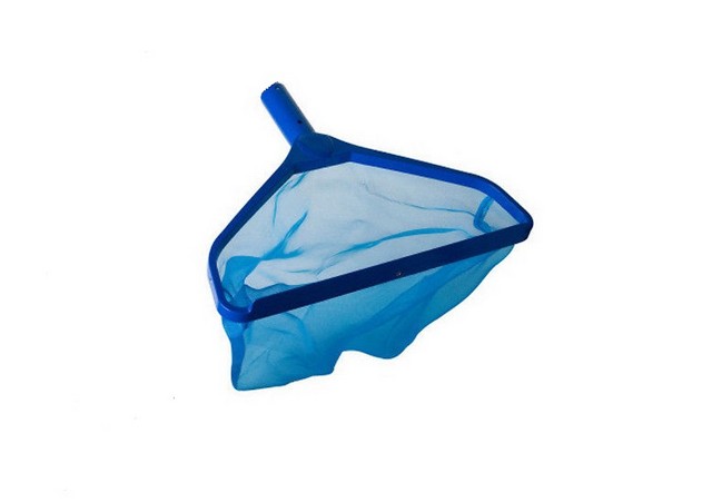 18 in. Royal Blue Heavy Duty Deep-Bag Swimming Pool Leaf Rake Head