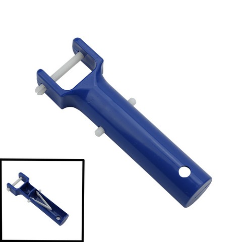 5.75 in. Standard Blue Vacuum Head Handle for Swimming Pools & Spas