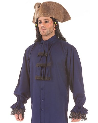 C1086 Colonial Shirt- Navy - 2XL