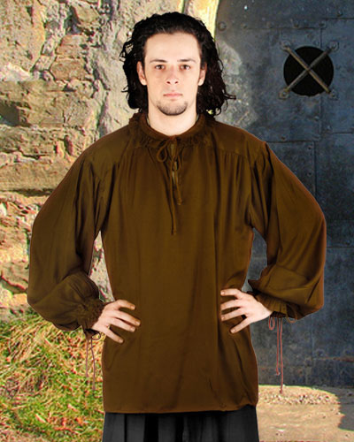 C1005 David Herriot Shirt- Chocolate - Large