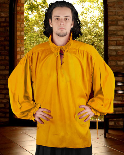 C1005 David Herriot Shirt- Gold - Small & Medium