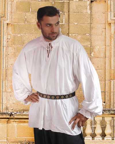 C1005 David Herriot Shirt- White - 2XL