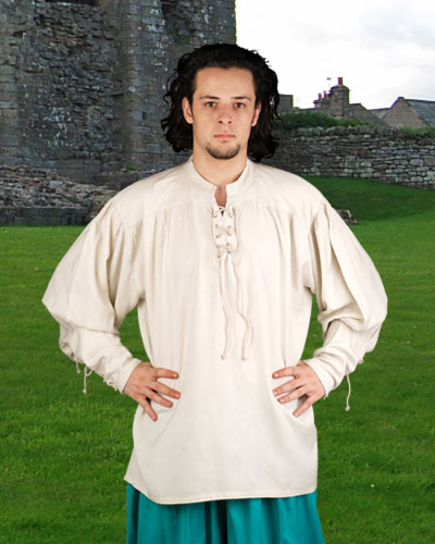C1004 John Coxon Renaissance Shirt- Natural - 2XL