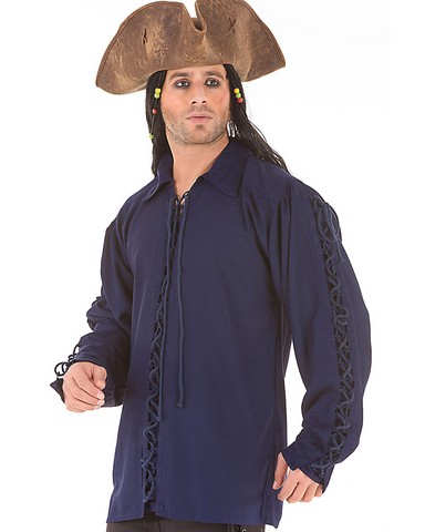 C1034 Patrickson Shirt- Navy - Extra Large