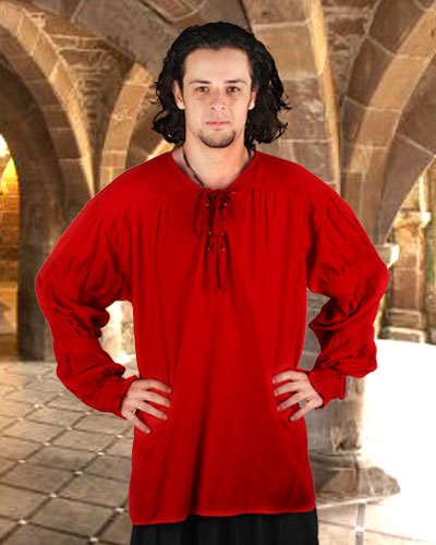 C1009 Redbeard Shirt- Red - 2XL