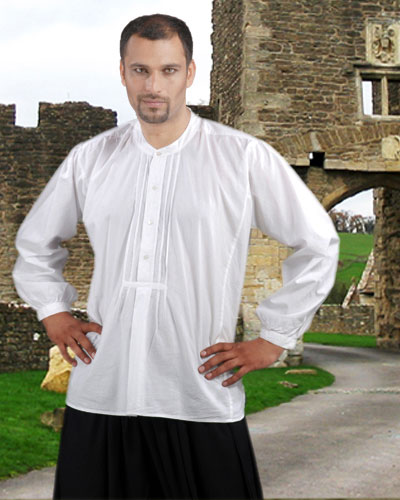 C1100 Warriors Medieval Shirt, White - Large