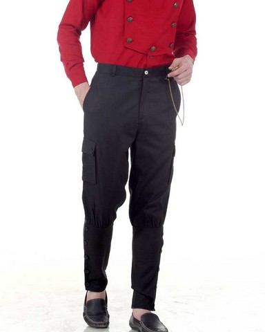 C1332 Airship Pants- Black - Medium