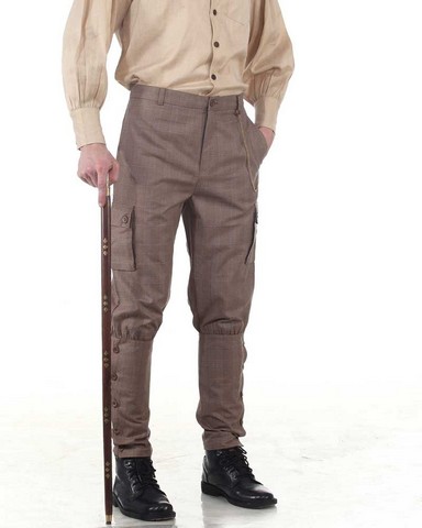 C1348 Airship Pants - Checkered - 2XL