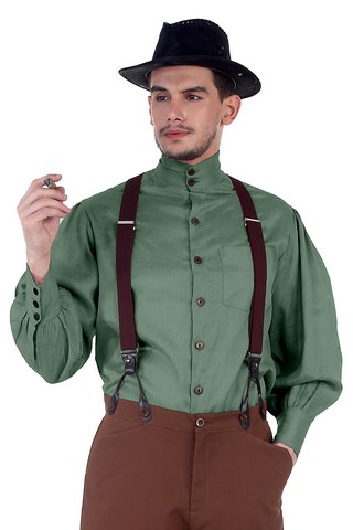 C1292 Seigneur Shirt- Green - 3XL