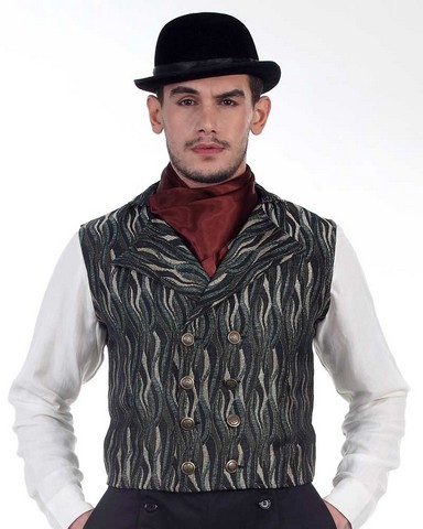 C1339 Brummell Double-Breasted Vest- 3XL