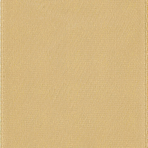 570272 0.25 in. Single Face Satin Ribbon - 100 Yards, Tan