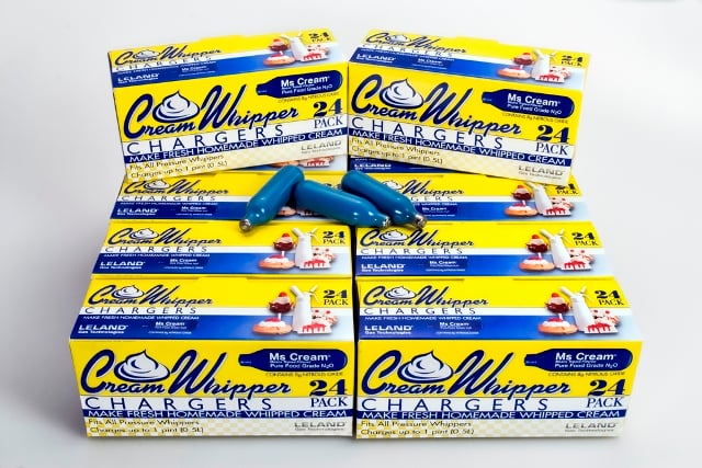 Picture of Leland Ms Cream 8g N20 Cream Whipper Chargers Ten 24 Packs