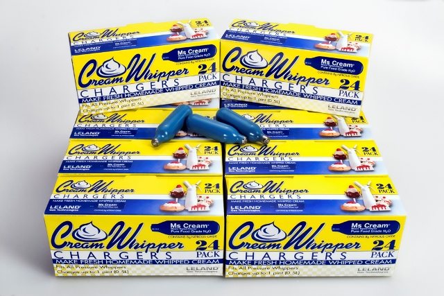 Picture of Leland Ms Cream 8g N20 Cream Whipper Chargers Ten 24 Packs