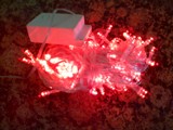 SX-100R 100 LED String Light - Red -  Perfect Holiday