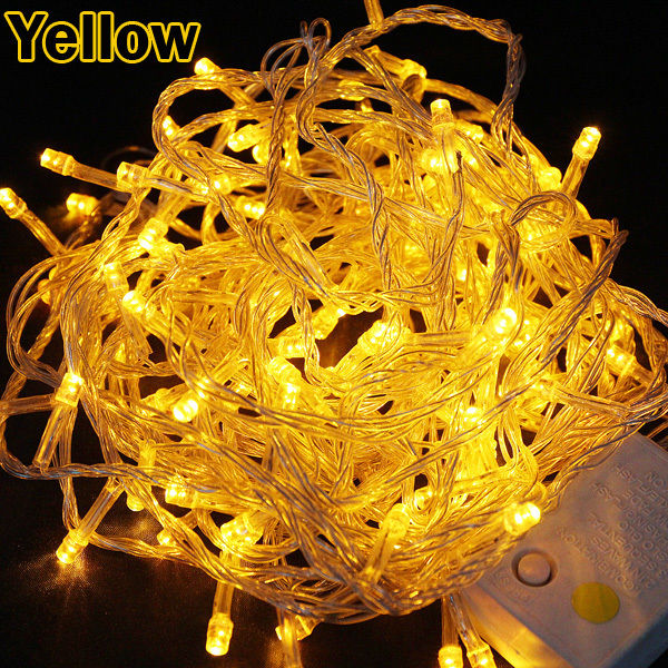 100 LED String Light - Yellow