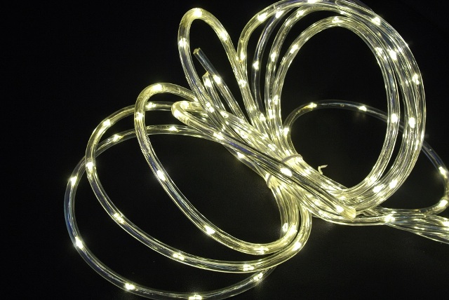 50 LED 5M Tube Copper String Light - Warm White