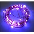 Perfect Holiday 600003 Battery Operated Copper 20 LED String Light - Purple Perfect Holiday 600003 Battery Operated Copper 20 LED String Light - Purple