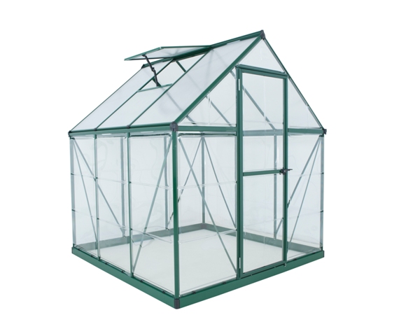 Picture of Palram - Canopia HG5506G-1B Hybrid Greenhouse - 6 x 6 ft. - Green